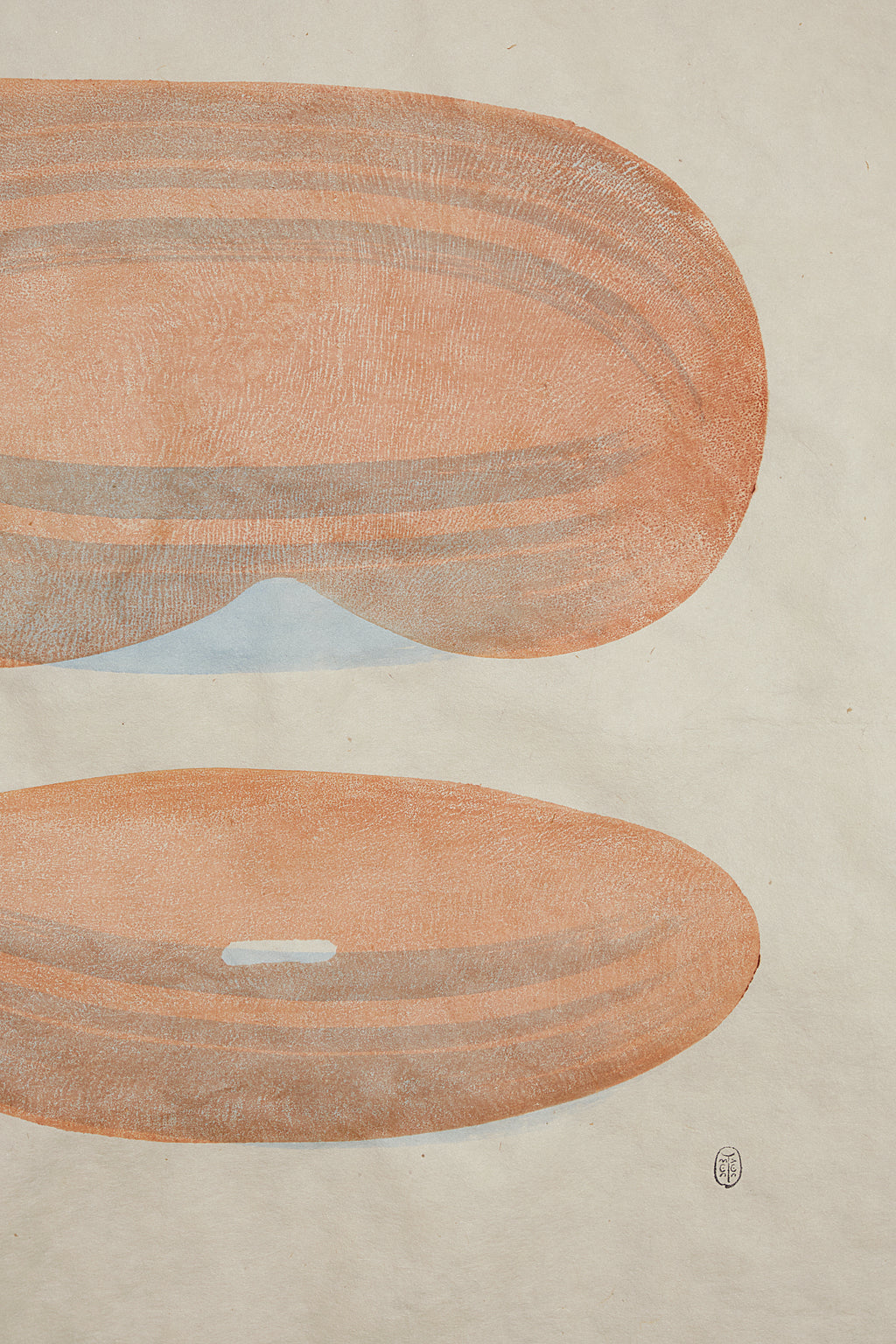 Woodblock print 01 bean