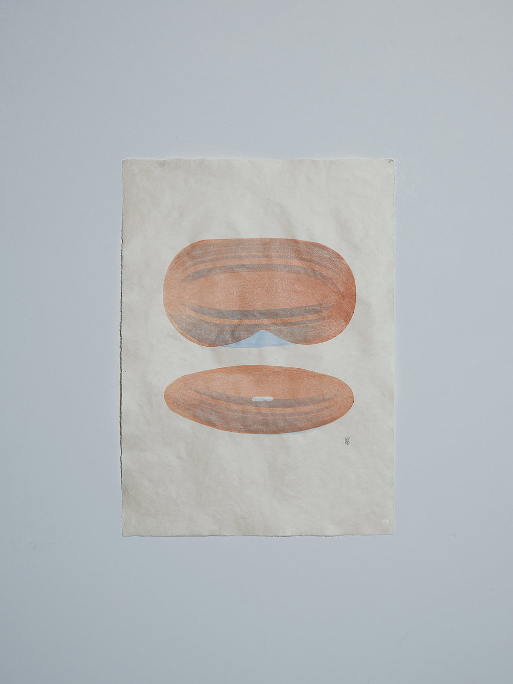 Woodblock print 01 bean