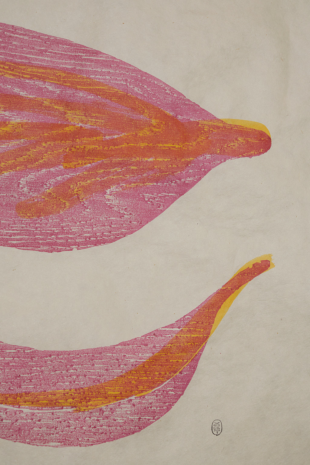 Woodblock print 02 petal