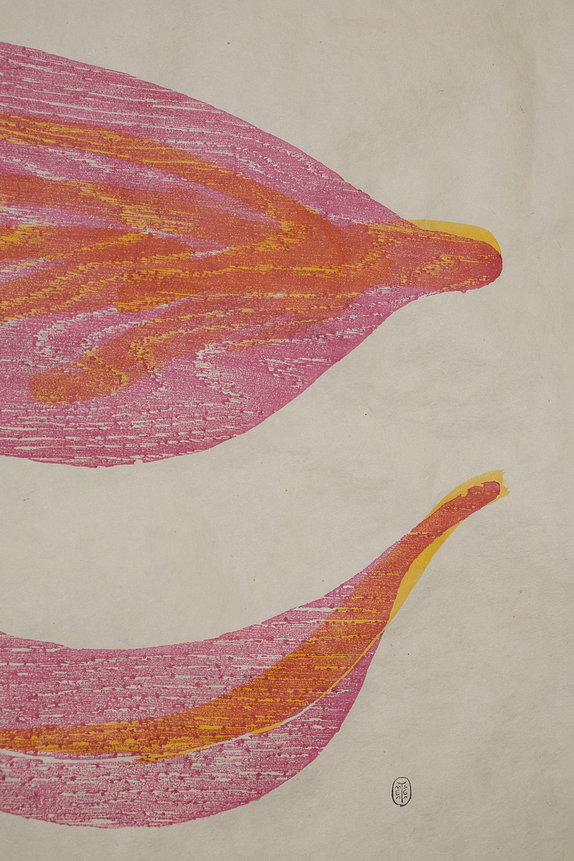 Woodblock print 02 petal