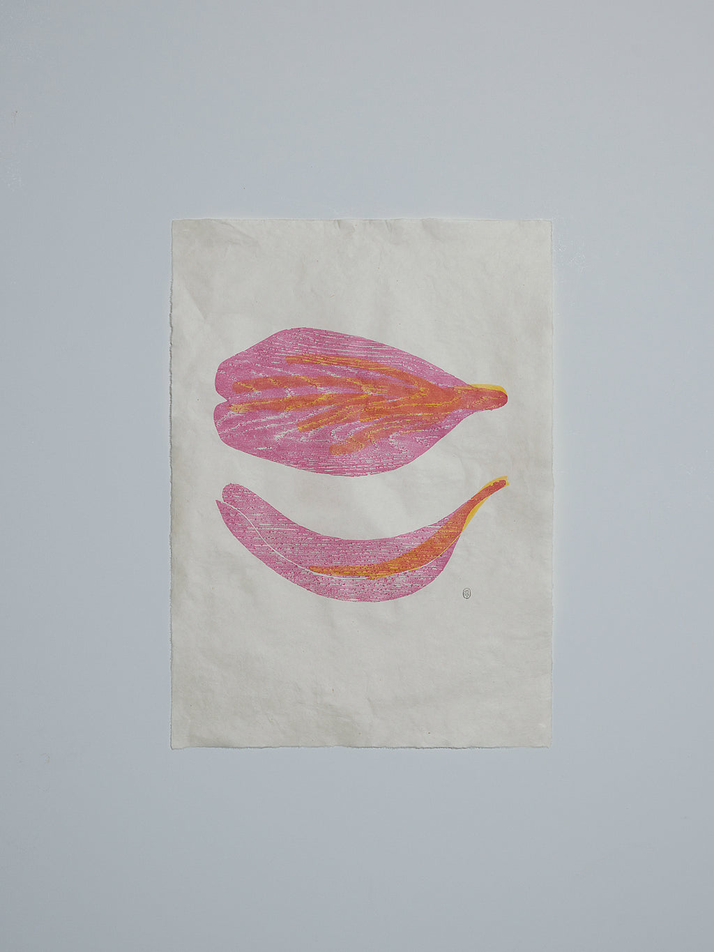 Woodblock print 02 petal