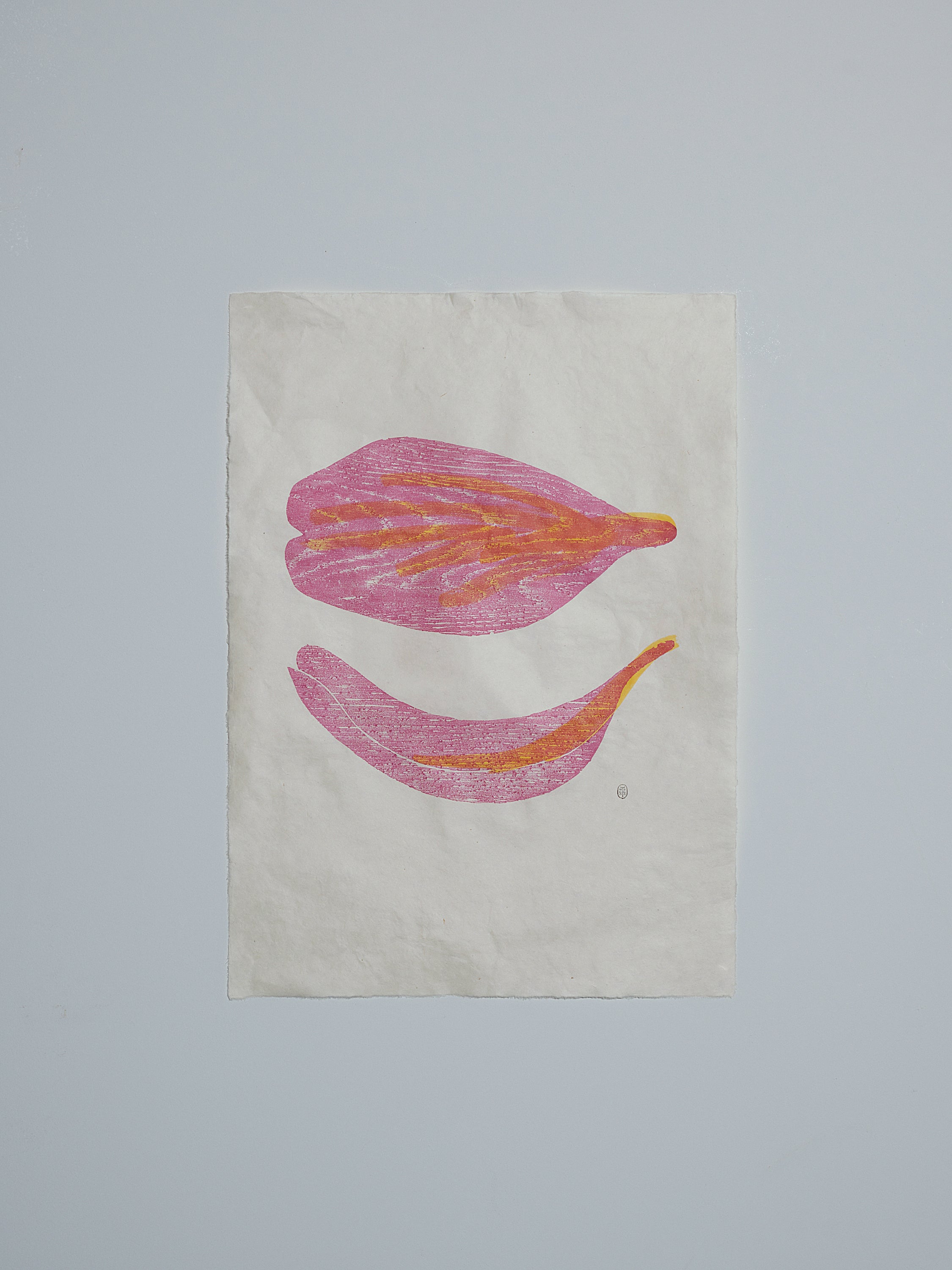 Woodblock print 02 petal