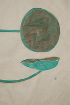 Woodblock print 03 pilea