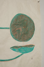 Woodblock print 03 pilea
